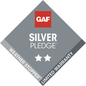 Weatherguard Roofing & Restoration | GAF Silver Pledge logo